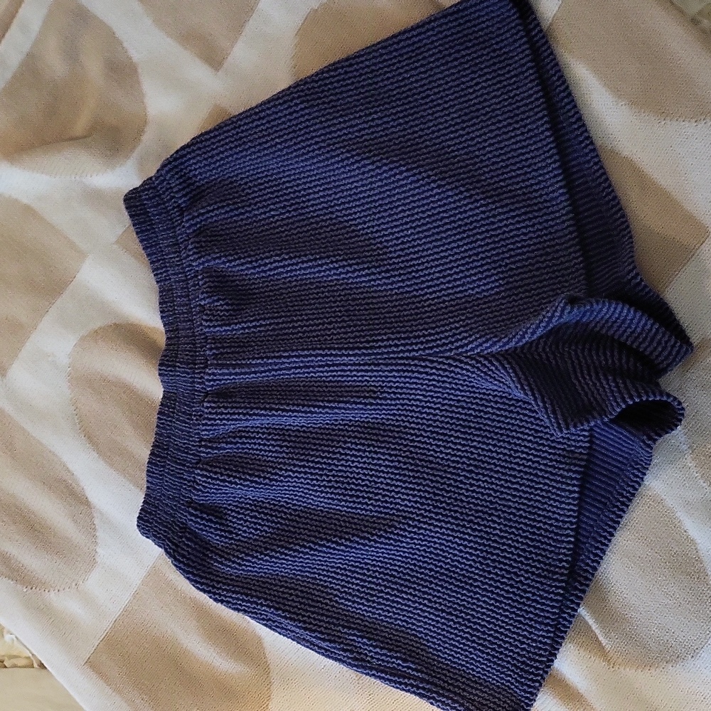 🔥HOT🔥 Super Cute Blue Ribbed Summer Short & Tank Matching Set - Picture 3 of 4